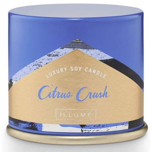 Anthropologie Other - Illume Demi Vanity Tin, Soy Candle, Citrus Crush